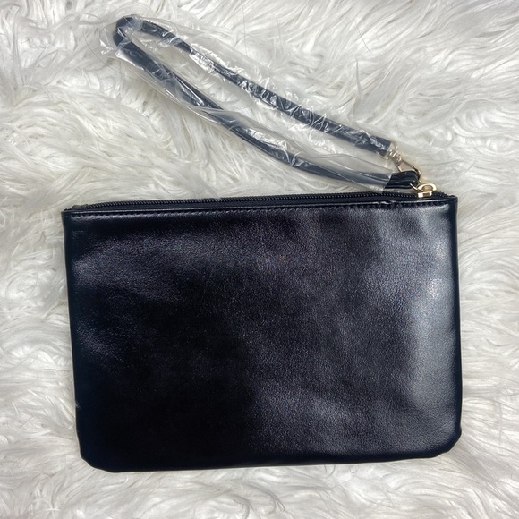 Victoria’s Secret Limited Edition Zipper Cosmetic Clutch with Wristlet Handle - Picture 2 of 4